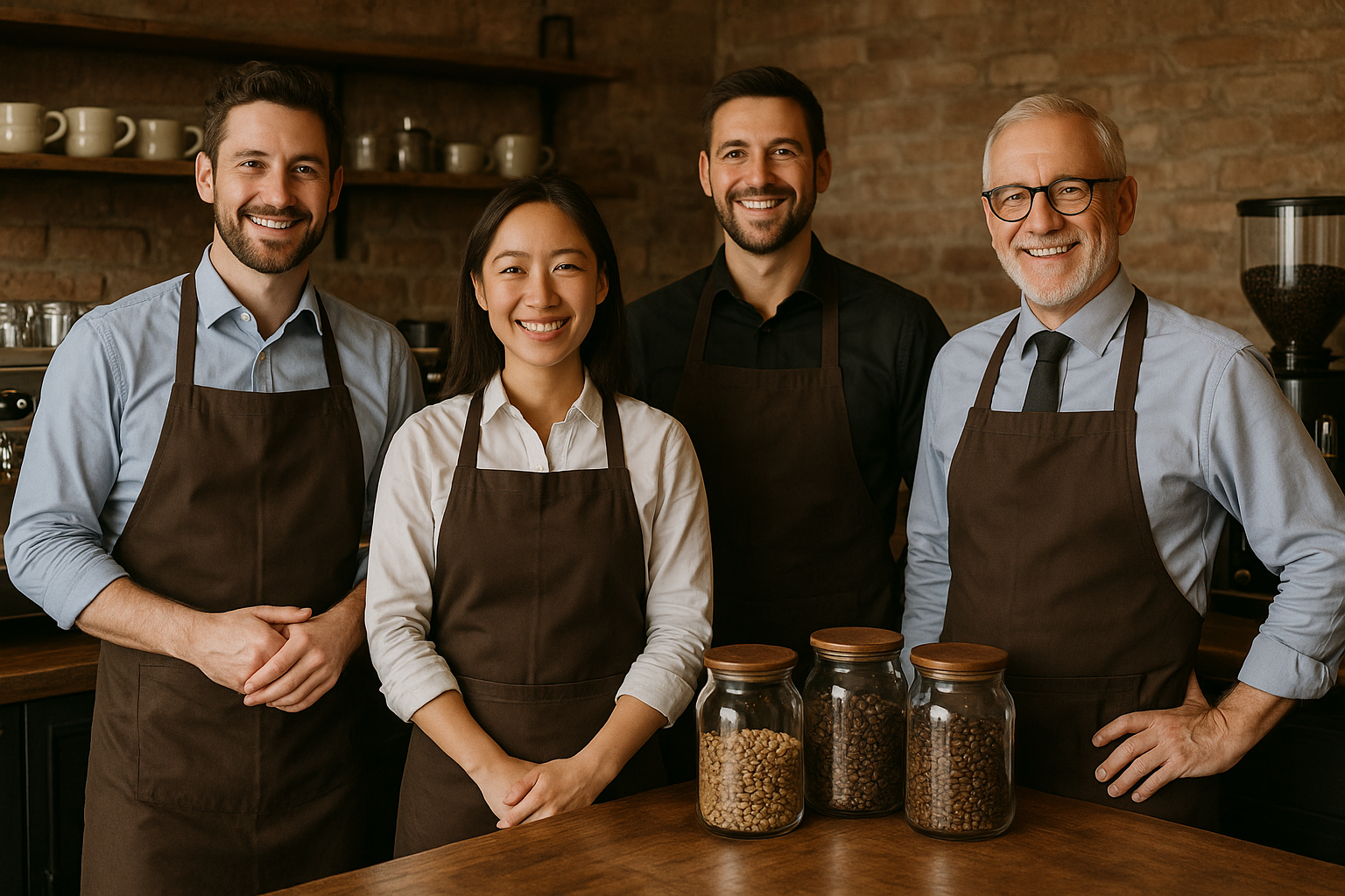 Maestros Baristas de Coffee Beans